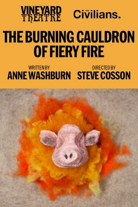 Poster for The Burning Cauldron of Fiery Fire